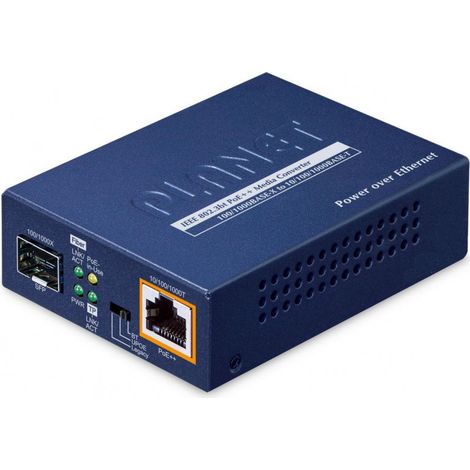 Convertisseur réseau Planet gup-805a-60w PoE 60W métal
