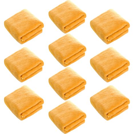 Lot de 10 Serviettes Microfibre,Séchage rapide,Douce,Salon de coiffure (1/5)