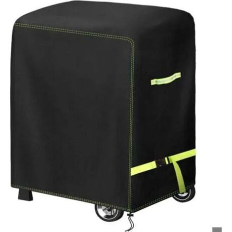 Housse Barbecue Exterieur, 420D Oxford Bache Barbecue Exterieur Protection 90 x 70 x 110 cm, Anti-Vent/Solei/l'eau, Housse Plancha