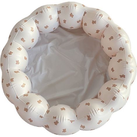Piscine pliable en forme de pétale, PVC gonflable portable pour bébé, usage intérieur/extérieur, modèle type 3 (1/5)
