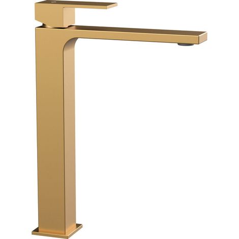 Grifo serie Orion para de lavabo alto orión Oro