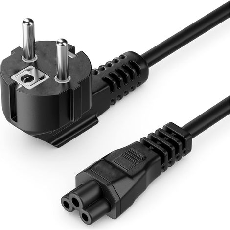 Cavo Alimentazione Schuko 3 PIN Universale 1.8M Presa Angolata LD-0752 (1/4)
