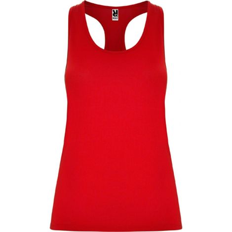 Camiseta deportiva transpirable con espalda estilo nadadora AIDA ROLY XL Rojo