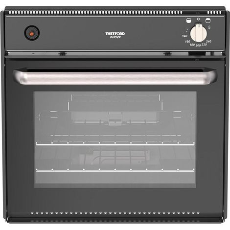 Forno a gas Mini Duplex Thetford nero 36 litri 1600W
