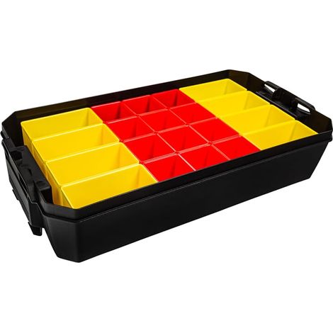 Sortimo ProClick Werkzeugwanne ClickTray M74 BSS Schwarz + Insetboxenset AB3 (1/5)