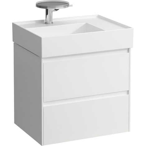 LAUFEN LANI pour Kartell Meuble sous-lavabo, 2 tiroirs,