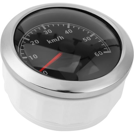 85-mm-Multifunktions-GPS-Computer mit Geschwindigkeits-, Kilometer-, Winkel- und Richtungsanzeige für Motorrad, Boot, Auto – 60 km/h (1/5)