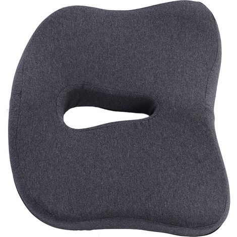Coussin de chaise de bureau en mousse à mémoire de forme, tapis de chaise ergonomique et respirant pour bureau à domicile (1/5)