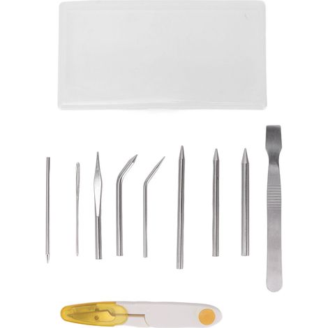 Kit de couture pour paracorde, aiguille à tisser en acier inoxydable, outil de tissage de paracorde DIY (1/4)