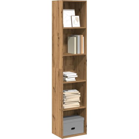 Bücherregal Artisan-Eiche 40x30x189 cm Holzwerkstoff