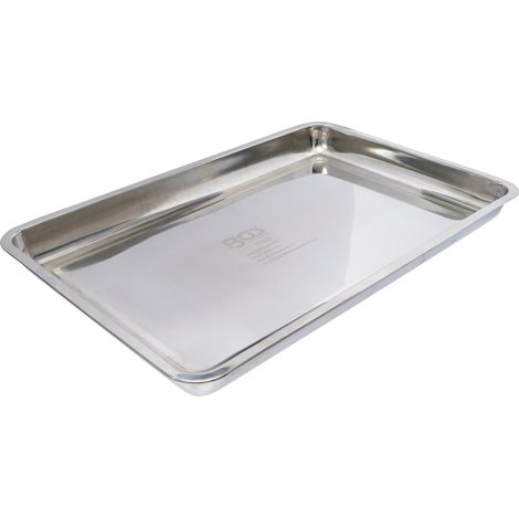 BGS vasca di raccolta in acciaio inox 600 x 400 mm 9 l - 7892