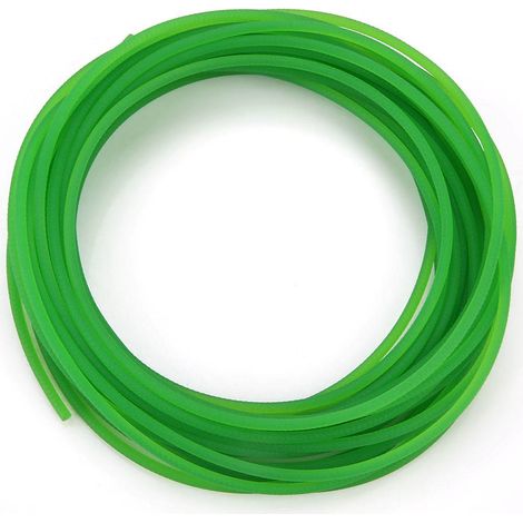 Green Rough Surface PU Polyurethane Round Belt for Drive Transmission(3mm10m)