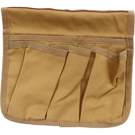 Seitliche Aufbewahrungstasche für Sessel, Wandaufbewahrungstasche für Sofa, Hängetasche für Fernbedienung, beige, 2 Stück (1/5)