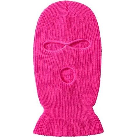 pair Cagoule de ski rose fluo (1/2)