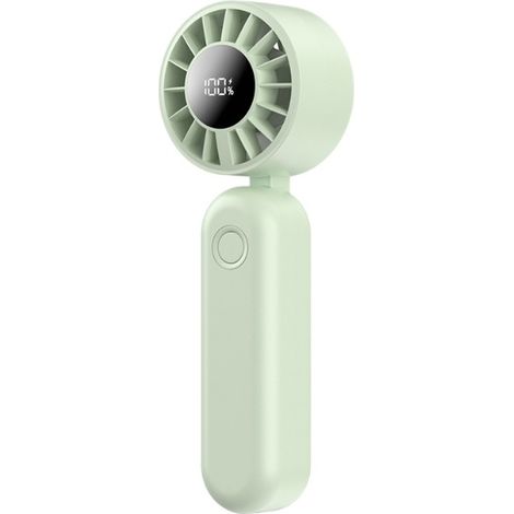 Mini ventilateur pliable ABS – Câble USB – Écran vitesse fort débit – Bureau voyage extérieur (1/2)
