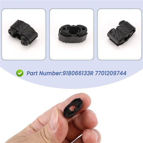 16 Stück Reparaturclips für Schiebedach-Schieberegler für Megane 3 918066133R 7701209744 (1/2)