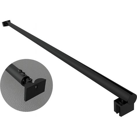 BRACCIO PER WALK IN TONDO 2 TESTE SNODABILI- cm 120 Nero- DHIMP- pezzi 1