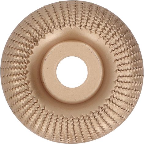 Disque à sculpter le bois, meule à façonner en acier inoxydable pour meuleuses d'angle, 22 mm, or (1/5)