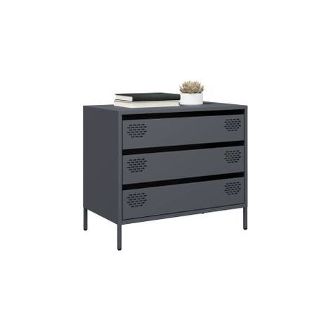 Buffet anthracite 68x39x58,5 acier laminé à froid (1/5)