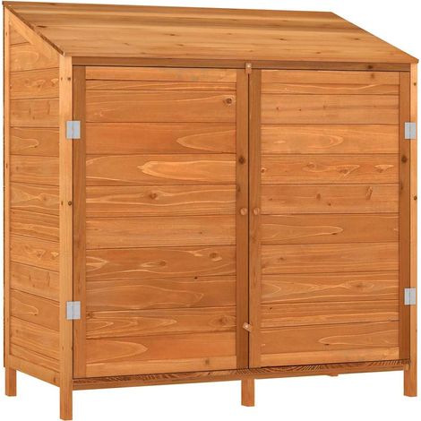 Maison Exclusive - Capanno da Giardino Marrone 102x52x112 cm Legno Massello Abete (1/5)