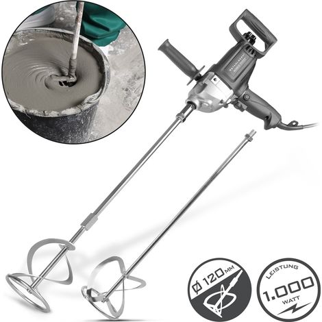 STAHLWERK Agitatore per mortai 1000 W 550 rpm con frusta aggiuntiva