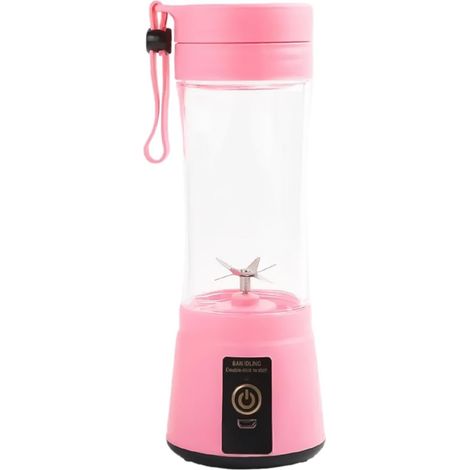 1 Mixeur Portable,400 ML,Bouteille Smoothie,Lame Acier Inoxydable,Recharge USB,Extérieur
