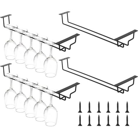 Glass Holder Metal Glass Holder for Bar, Kitchen, Pub, Restaurant (1/5)