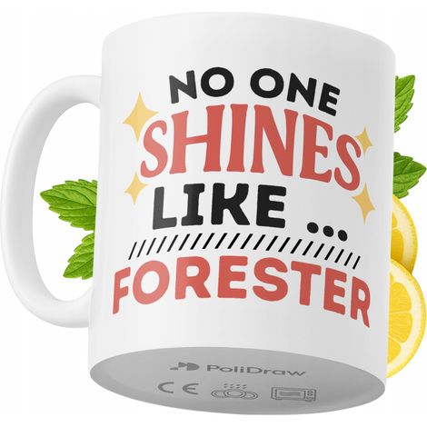 Lustige Kaffeetasse mit witzigem Textdesign für Förster – ideal für Geburtstage, Namenstage, Feiertage und besondere Anlässe. Hochwertige Tasse für Zuhause, Büro und Arbeit. Farbe: Weiß, 330 ml.