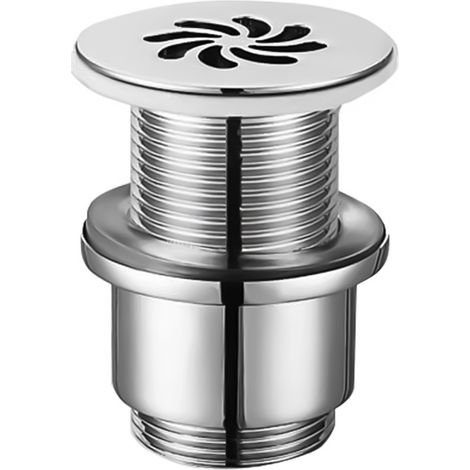 Piletta a scarico libero senza troppo pieno 1"1/4 in acciaio cromo Made in Italy (1/2)