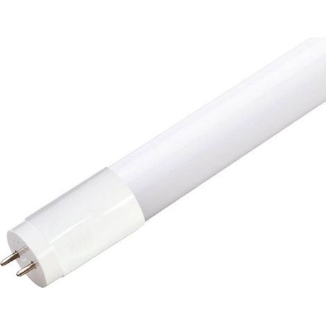 Tubo LED T8 SMD2835 Cristal - 10W - 60cm, Conexión dos Laterales, Blanco frío (1/4)