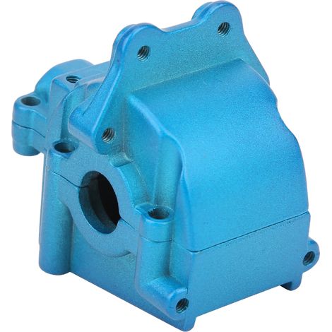 Boîtier de Transmission pour WLtoys 144001 - Coque Supérieure et Inférieure Bleue RC