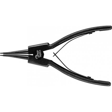 Alicates para anillos de retención de 150 mm, externos, rectos