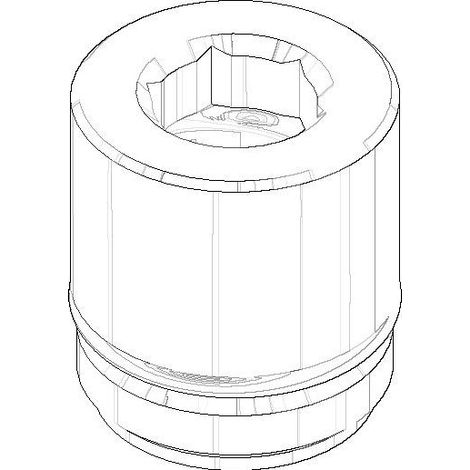 DO Hülse mit Sicherungseinrichtung ERSATZTEILE 90170118800 D 20,8 x 23 mm