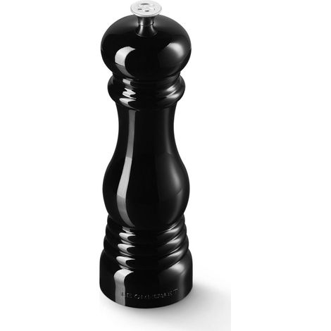 Moulin à Sel Classique Réglable, Plastique ABS Résistant aux Éclats, Anticorrosion, 21 cm, Onyx, 96002000140000 (1/5)