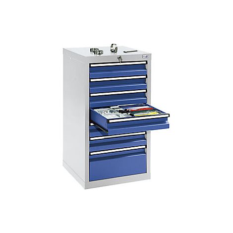 Cajonera  H x A x P 900 x 500 x 500 mm  6 cajones de 100 mm de