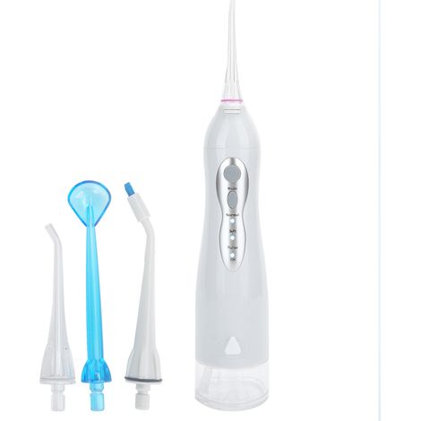 Hydropulseur électrique portable rechargeable par USB pour le nettoyage des dents à domicile (1/5)