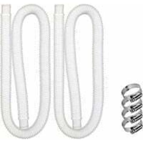 royaluxe-Tuyau de piscine hors sol, 3.2cm/1.25in de diamètre, 1.5m/59in de long pour filtre de piscine Intex 330 GPH, 530 GPH et 1000 GPH (1/5)