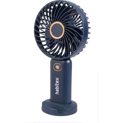 VENTILADOR DE MANO USB HABITEX AZUL -