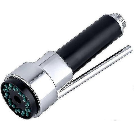 Robinet de lavabo moderne pour cuisine/salle de bain avec douchette rétractable universelle de 1/2 pouce, pièce de rechange chromée (1/2)