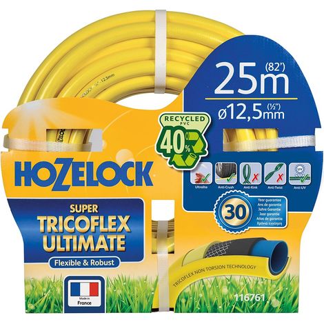 Tubo da giardino multiuso Ultimate Heavy Duty 19 mm 50 m giallo HOZELOCK