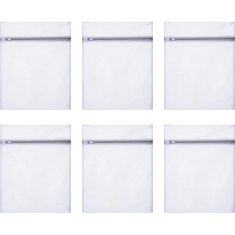 polyester Lavettes 6 pièces en robuste avec housse de protection pour hôtel et extérieur, (1/5)