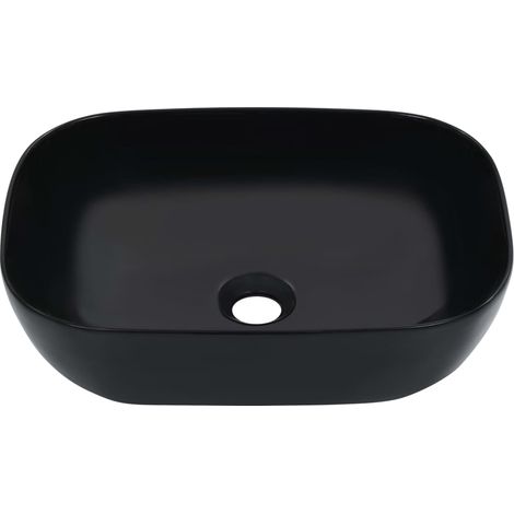 Lavabo 45,5x32x13 cm Céramique Noir