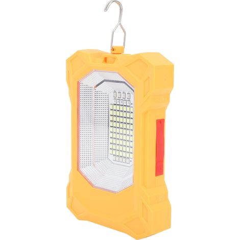 Lanterne solaire LED rechargeable, portable, avec crochet, pour tente, activités de plein air, lampe de secours pour le camping, la pêche et la randonnée (1/5)