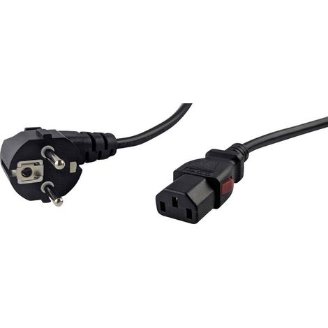 HAWA R60103 appareils IEC Câble de raccordement noir 2 m