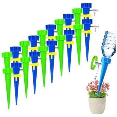 20 pièces Kit d'Irrigation Goutte à Goutte, Arroseur Automatique pour Plantes, Système d'Arrosage avec Bouteille (1/5)