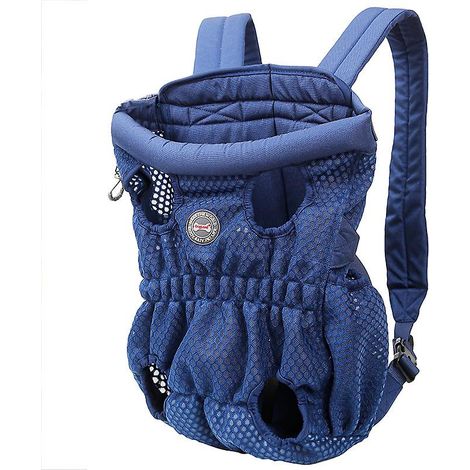 Outdoor-Hundetragetasche, tragbarer und atmungsaktiver Rucksack, Fronttragetasche für Haustiere, bequemer Schultergurt (1/5)