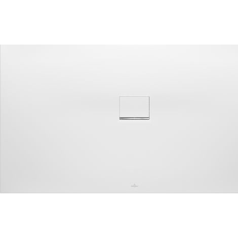 Piatto doccia Squaro Infinity  1000 x 700 x 40 mm, in Quaryl bianco Stone White
