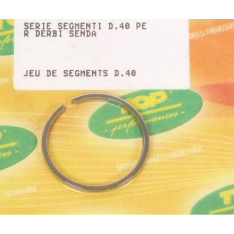 Segment de piston Top performances pour Moto Derbi 50 Senda Avant