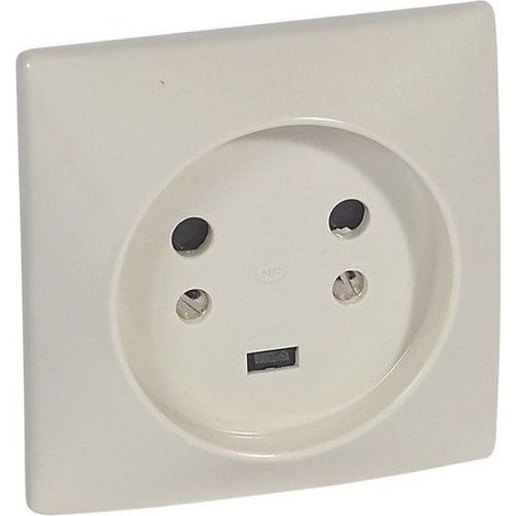 LEGRAND 055432  Embase 2P + TT 20A 380V à griffes 80x80mm