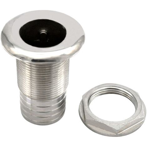 Prise demi-fil en acier inoxydable 1-1/2 po - Quincaillerie marine - Accessoires pour yachts - Fournitures pour navires ISURE (1/3)